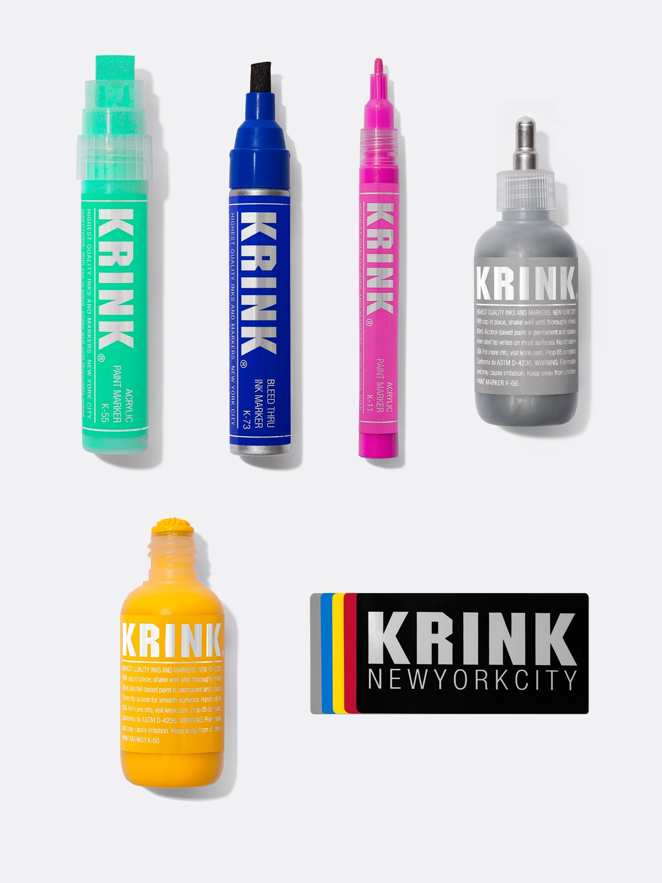 Box Ink Marker Krink Markers