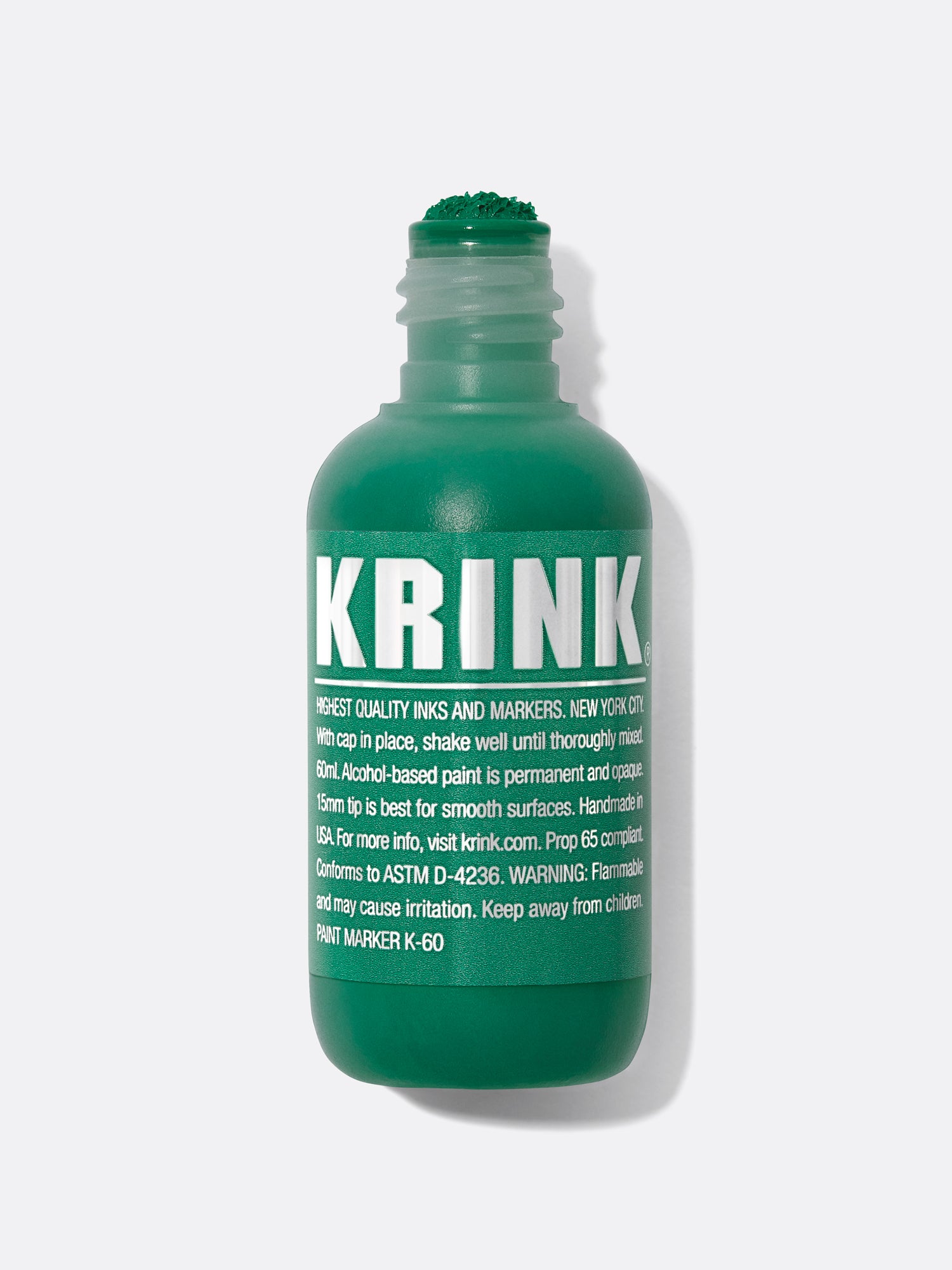 Buy K 60 Squeezable Paint Marker Online | Krink Green / Pack of 12