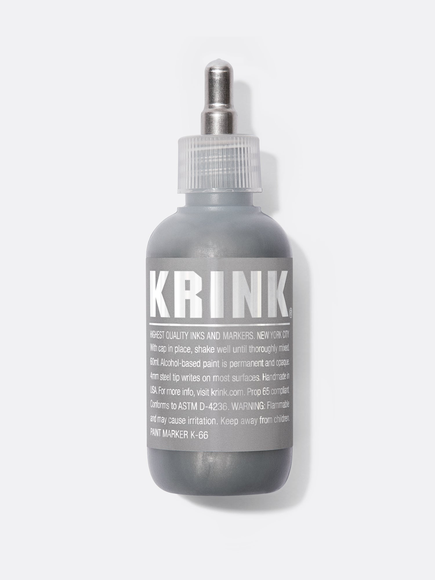 Krink K-66 Metal Tip Alcohol Paint Marker 4mm 60ml Black