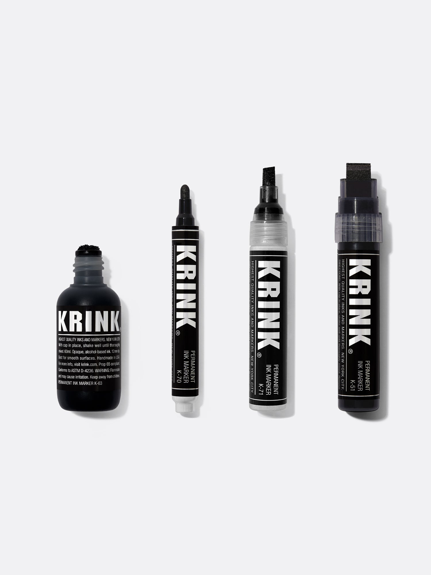 KrinkK-51 Permanent Ink Marker Black 15mm - The Art Store/Commercial Art  Supply